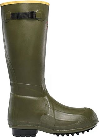 LaCrosse Mens Burly Air Grip 18 Foam Insulated Boot In Olive Drab Green