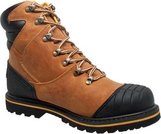 Adtec 7 Steel Toe Work Boots in Tumble Brown at Nordstrom, Size 10.5