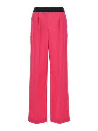 Msgm M. S.G. M. Pants with front pleats