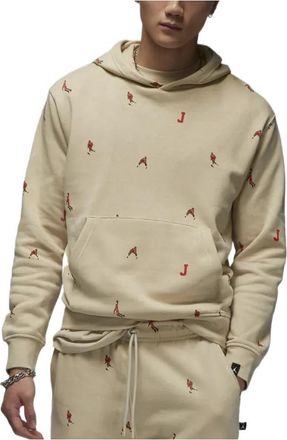 Nike Jordan Air Jordan Holiday Jumpman Fleece Pullover Hoodie Tan DV9393-206