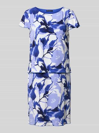 Betty Barclay Knielanges Kleid mit Rundhalsausschnitt in Royal, Gr&ouml;&szlig;e 36