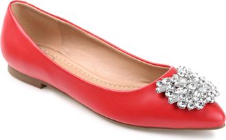 Journee Collection Women & apos;s Renzo Medium and Wide Width Dress Flats