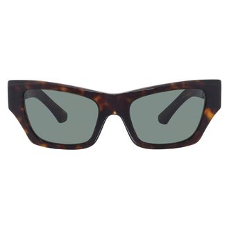 Burberry Dark Green Cat Eye Ladies Sunglasses BE4441U 300271 52