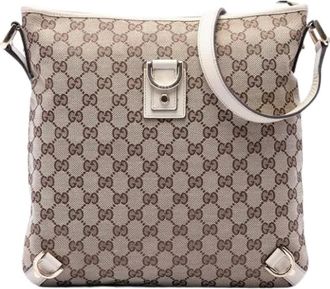 Gucci Pre-owned Abbey Borsa a Tracolla - - Pre-owned - Donna - Beige - ONE SIZE