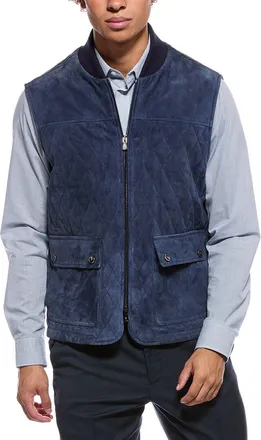 Isaia Suede Vest