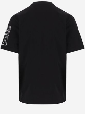 adidas Logo Graphic Print T-Shirt - Black