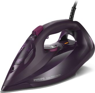 Philips 7000 Series Dst7061/30 Plancha De Vapor 3000 W Suela Steamglide Elite Violeta Oscuro 55 G/min
