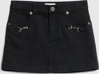 Gucci Kids - Denim Mini Skirt, Grey, Ready-to-wear
