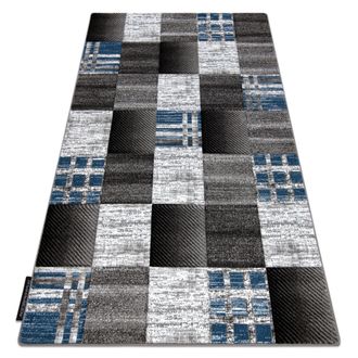 RugsX Rugsx - Alfombra Alter Siena Cuadr&iacute;cula Enrejado Azul Blue 120x170 Cm