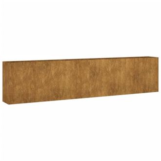 Berkfield Home Garden Raised Bed 360x40x80 cm Corten Steel in Brown | Size: 360 x 40 x 80 cm