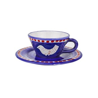 Arcucci feather blue cup te c/p