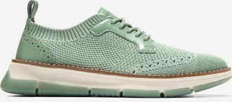 Cole Haan Womens Zer&oslash;grand Rella Stitchlite Oxfords - Green Size 10.5