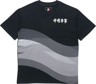 Li-Ning New York Fashion Week Series Printing Knit Tee Black Grey AHSP591-1