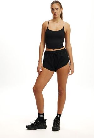 Cotton On Womens Active Summer Fleece Volley Short in Black at Nordstrom, Size X-Small