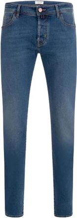 Jacob Cohen Blauwe Super Slim Fit Nick Broek - Heren - Slim Fit Jeans - Blauw - W31 - Jeans