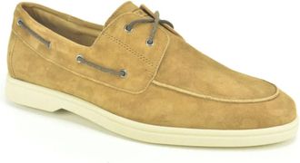 Frau Schoenen, Heren, Bruin, 43 EU, Su&egrave;de, Bootschoen N