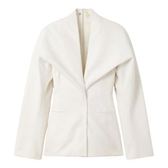 Jacquemus Blazers, female, White, Size: XS Ch&acirc;le Jacket