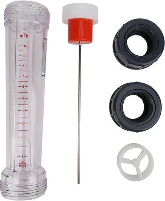 OEM Medidor De Flujo De Agua De Alta Precisi&oacute;n Tipo Tubo Lzs-40, Herramienta De Medici&oacute;n De L&iacute;quidos Con Pl&aacute;stico Abs Transparente, De 1 A 10 M&sup3;/h