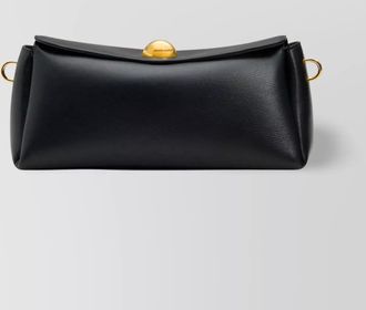 Ami carousel leather shoulder bag