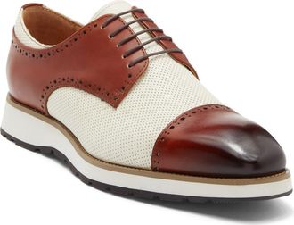 Maison Forte Saba Hybrid Oxford in Brown/Bone at Nordstrom Rack, Size 11.5