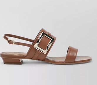 Roger Vivier leather mules