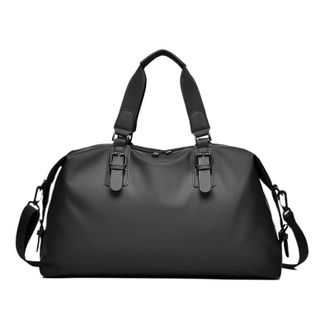 Generic Mens Duffle Bag Travel Duffel Durable Sports Stylish Handbag,Compatible For Gym Weekend Trip Daily Use(Black)