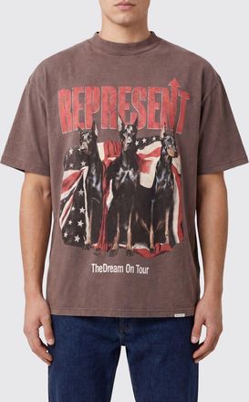 Represent T-shirt in cotone stampata