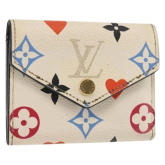 Louis Vuitton Pre-owned Wallets, female, White, Size: ONE SIZE Pre-owned Canvas Wallet