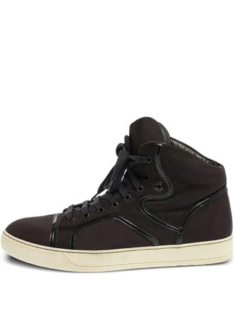 Lanvin panelled sneakers - Red