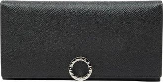 Bulgari Pre-owned Wallets, female, Black, Size: ONE SIZE Pre-owned Vintage Wallet