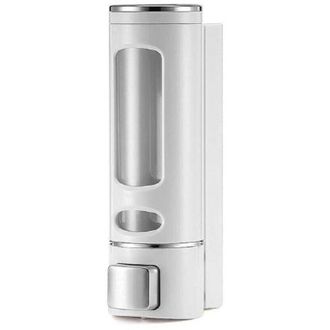 OEM Distributeur De Savon - 400 Ml - Murale - Abs Blanc - Salle De Bain Cuisine Bureau Hotel Restaurant - 1 Piece