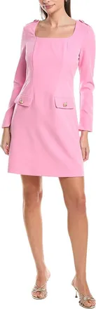 Tahari by ASL Long Sleeve Mini Dress
