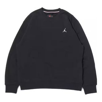 Nike Jordan Air Jordan Essentials Fleece Crewneck Sweatshirt Black FJ7777-010