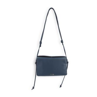 Celine Trio Flap - female - CELINE - Shoulder Bags - Blue - ONE SIZE - Bags