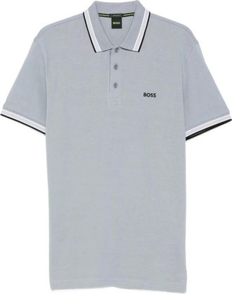 HUGO BOSS Tops, Heren, Grijs, 3Xl, Katoen, Paddy Polo Shirt