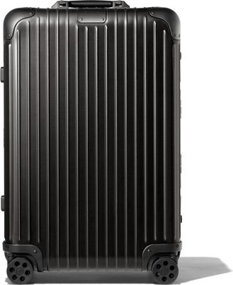Rimowa Original Check-In M Suitcase in Black - Aluminium - 69x44x27.5