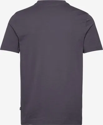 HUGO BOSS Mens Cotton T-Shirt Purple T-Shirts And Polos
