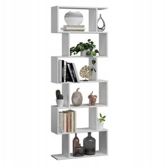 OEM Bask Max Scaffale Bianco Per Soggiorno, Ufficio, Camera Da Letto, Mk