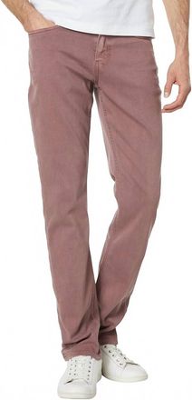 Paige Mens Federal Slim Straight Jeans In Vintage Twilight Rouge