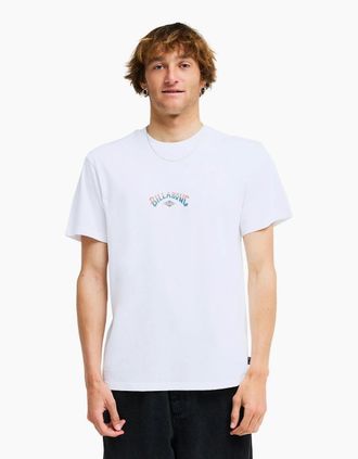 Billabong Mens Billabong Mens Arch Diamond Short Sleeve T-Shirt - White - Size: 40