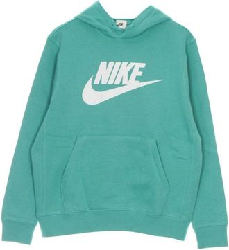 Nike Club Hoodie Pullover - Heren - Sportshirts - Blauw - XL - Katoen - Fitness