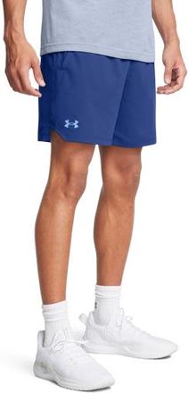 Under Armour Mens Vanish Woven 6 Shorts - Tech Blue/Horizon Blue Size XL
