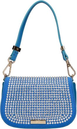 La Carrie Tassen.. Blauw - Dames - Schoudertassen - Blauw - ONE Size - Leer - Tassen