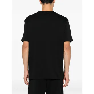 Calvin Klein Embroidered Logo T-Shirt - Black