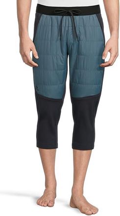 FlyLow Puffer 3/4 Pants Mens Clothing Ocean/Abyss : 2XL R, Elastane/Polyester