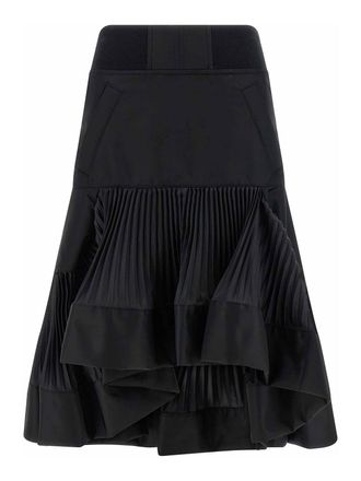 sacai Pleated Insert Skirt