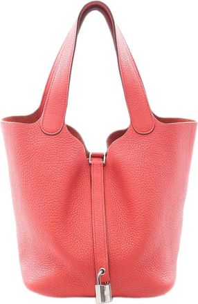 Herm&egrave;s Pre-owned Hermes Clemence Picotin Lock 22 Unisex 7KEE5VN1TBVSGPM8