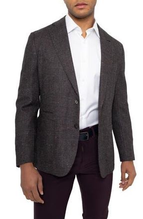 PinoPorte Two-Button Soft Shoulder Super Chill Sports Jacket in Charcoal at Nordstrom Rack, Size 46
