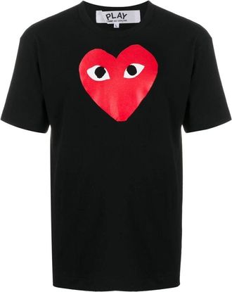 Comme Des Gar&ccedil;ons Stijlvolle T-shirts en Polos - Heren - T-shirts - Zwart - XL - Tops
