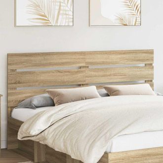 vidaXL vidaXL Testiera Rovere Sonoma 160 cm Legno multistrato